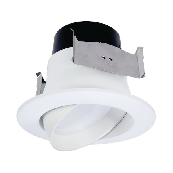 Halo Halo LA4 Series Matte Warm White 4 in. W LED Adjustable Retrofit Kit 8.6 W LA4069271EWH-CA - main